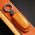 thumbnail image 4 of Key Fob Cover Compatible with Fit for Audi A4 A3 Q3 Q5 Q7 TT TTS RS3 S4 S3 A1 S6 RS4 RS6 Q2L ABS Smart Remote Key Case Keychain Case Holder Protector,Red(type C), 4 of 6