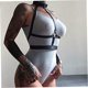 thumbnail image 4 of 1 Uds (negro) sujetador de cuero ropa interior divertida gran oferta correa de pecho de cuero para mujer correa de pecho Punk ajustable correa de jaula de pecho ajustable Sincero Electrónica, 4 of 5