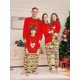 thumbnail image 3 of Nuevo traje de vacaciones de Navidad, gorro de Papá Noel, cabeza de ciervo, estampado, pantalones largos, madre e hijo, traje de calle frito de alta gama para padres e hijos, 3 of 4