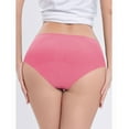 thumbnail image 4 of 3-Pack Christmas Red Underwear Women's Seamless Physiological Leak Proof Underwear Comfortable Elastic Close Fitting Underwear Menstrual High Flow Anti Side Leakage Underwear, 4 of 10