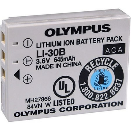 olympus li-30b rechargeable battery for stylus verve digital