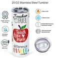 thumbnail image 3 of Vasos Micellwuu para regalos para profesores, 20 onzas, 4 unidades, acero inoxidable, 3 of 6