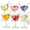 6pcs, variant on Bird Glasses 150ml/5.2 Oz Bird Shaped Cocktail Cheers Cup Unique Creative Martini Wine Glass Clear Crystal Goblet Drinking Cups for Champagne, Party Wedding and Home Decor