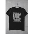 thumbnail image 5 of Halloween Human Fairy Costume Mens T Shirt, 5 of 5