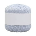 thumbnail image 2 of Knitting Thread Cotton Crochet Yarn Embroidery Clothes Sweater Tapestry Weave Line DIY Accessory, Light Grey, 2 of 8