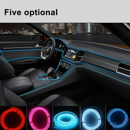 New Model El Car Cold Light Line Interior Lights Led 2 Meters New Model El Car Cold Light Line Interior Lights Led 2 Meters