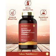 Liposomal Vitamin C Complex | 3300mg | 250 Softgels | For Men and Women | by Tahoe Nutritionals