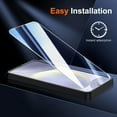 thumbnail image 7 of Tempered Glass Screen Protector Designed for Samsung Galaxy S23 Tempered Glass, Anti Scratch, Bubble Free with Easy Installation Glass For Samsung Galaxy S23, Pack of 3 Glass Protector, 7 of 7