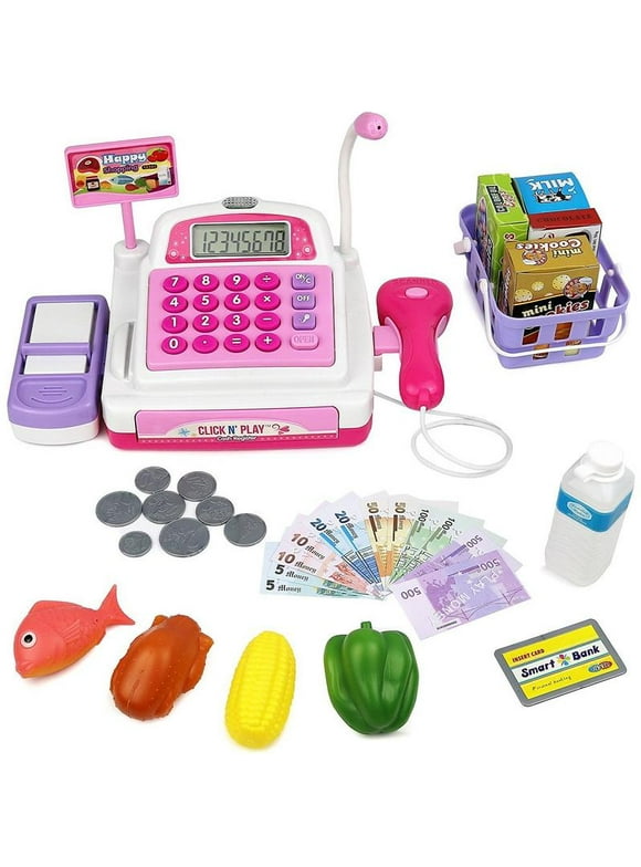 Toy Cash Register in Play Grocery & Shopping