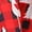 #04Red, variant on Parent-Child Pajamas Christmas Family Matching Pajamas Sets Cute Chrismas Printed Long Sleeve Shirts and Plaid Pjs Long Pants Holiday Soft Comfortable Loungewears
