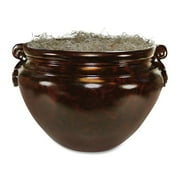 NuDell Fiberglass Planter, Mahogany