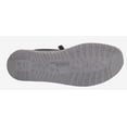 thumbnail image 6 of Hey Dude Mens Charcoal Wally Sox Casual Shoe, 6 of 7
