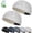 Beige+beige, variant on 2 Pack Men's Breathable Brimless Hat, Tang Ultra Hat, Large-Mesh Brimless Skullcap, Adjustable Hip-Hop Cap Docker Beanie