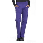 Cherokee Workwear Professionals Women's Scrubs Pant Mid Rise Straight Leg Pull-On Cargo WW170