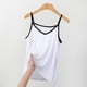 thumbnail image 1 of Puntoco Camisetas sin mangas ajustadas para mujer, camisetas sin mangas de talla grande para mujer, blusas camisolas informales elegantes con cuello en V para verano, camisas básicas, 1 of 6