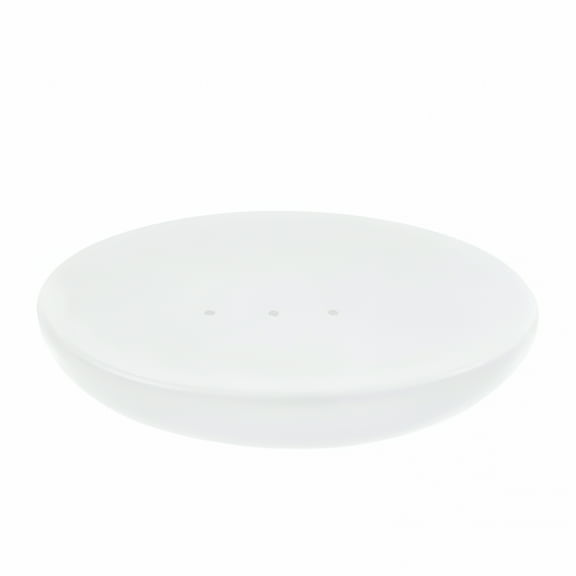 ACDANC Ceramic Soap Dish White Stone Draining Holder for Bathroom and Travel,Stylish Portable Soap Container,Soap Holder,Dish Soap Holder