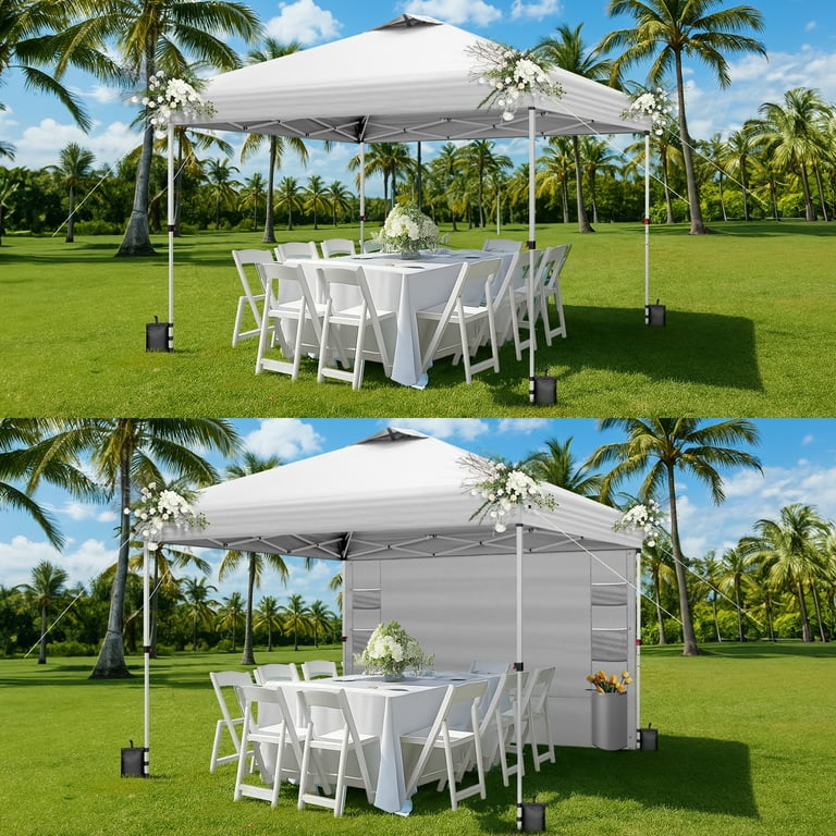 Zimtown 10' x 10' Ez Up Pop Up Canopy Tent Outdoor Instant Shelter