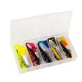 thumbnail image 1 of jinwen 5 Pcs Leurres Souples à Queue de Pagaie Mini pour Truite Doré Poisson Rouge, 1 of 9