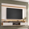 thumbnail image 2 of Mueble para TV 75"  Empotrable con Luz Led NT1370 Blanco-Freijo, 2 of 10