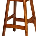 thumbnail image 4 of Wooden Counter Height Stool In Black And Brown, Set of 2- Saltoro Sherpi, 4 of 6