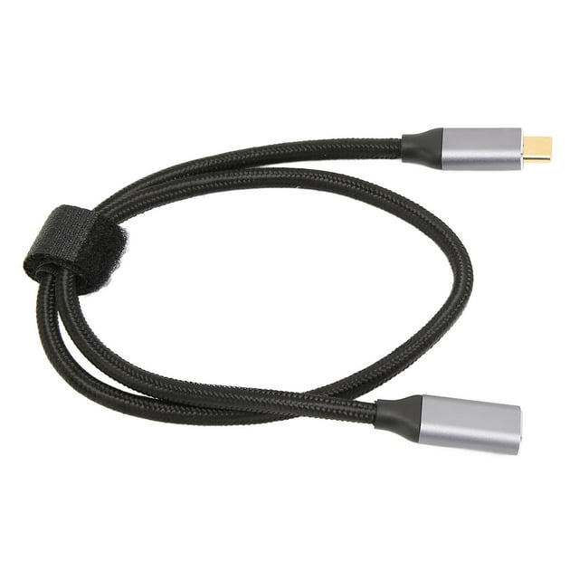 Cable de extensión USBC, cable de extensión USB C, cable USB Gen 1 macho a hembra, cable de EE. UU., rendimiento sólido