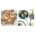 thumbnail image 5 of Hongchun Ensemble de Couverts Argent - Ensemble de Couverts en Acier Inoxydable Poli - Ensemble de 24 Pcs - Plus Comprend Support de Couverts Doré - Qualité Lavable au Lave-Vaisselle, 5 of 5