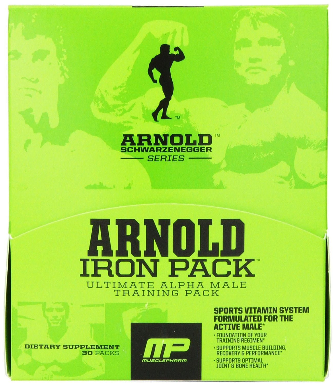 Muscle Pharm Arnold Schwarzenegger Iron Training Pack 30 Count Walmart Com