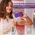 thumbnail image 4 of Vaporizador de ropa portátil y miniplancha de vapor Virellix: Eliminador de arrugas portátil de 1200 W, 4 modos, calentamiento rápido en 20 s, vaporizador de viaje para ropa, ropa de cama y cortinas,, 4 of 5