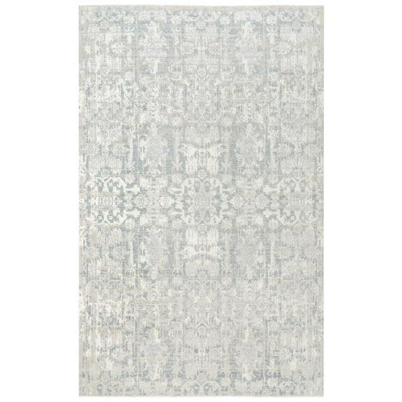 Alora Decor Aurora 10' x 13' Classic/Updated Gray/White Hybrid Area Rug