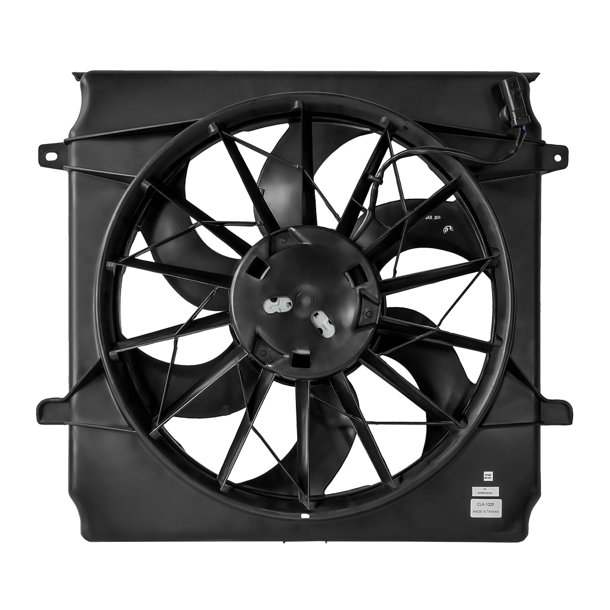 DNA Motoring OEMRF0039 For 2002 to 2007 Jeep Liberty 3.7L Factory Style Radiator Cooling Fan