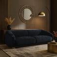 thumbnail image 7 of Oliver Loveseat with Round Sloped Arms- Soft Black Chenille 68 Inch, 7 of 7