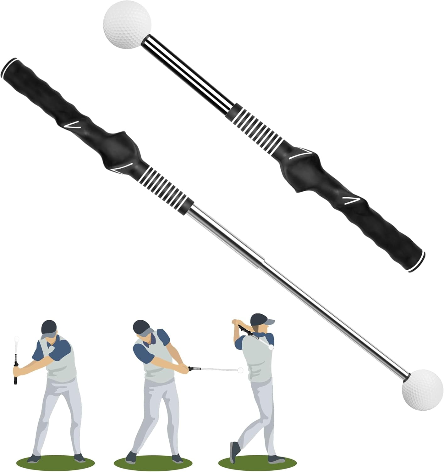 SKLZ Gold Flex Golf Swing Trainer for Strength and Tempo Training