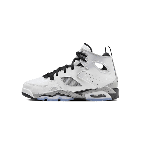 JORDAN GRADE SCHOOL Jordan Flight Club 91 GS "White Metallic Silver" 555472 102 from Stadium Goods