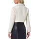 thumbnail image 3 of BLAZER Tweed CHIC INSPIRAR para Mujer Traje Corto Manga Larga Chaqueta Corta XL Albaricoque, 3 of 5