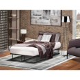 thumbnail image 2 of East West Furniture Dothan Traditional Metal Twin Bed Frame in Black, 2 of 6