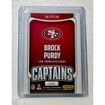 thumbnail image 2 of Brock Purdy 2023 Panini NFL Captain #28 Football Card San Francisco 49ers 1/331, 2 of 2