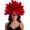 Red, variant on Women Feather Headpiece Carnival Caribbean Headdress Showgirl Cosplay Accessories