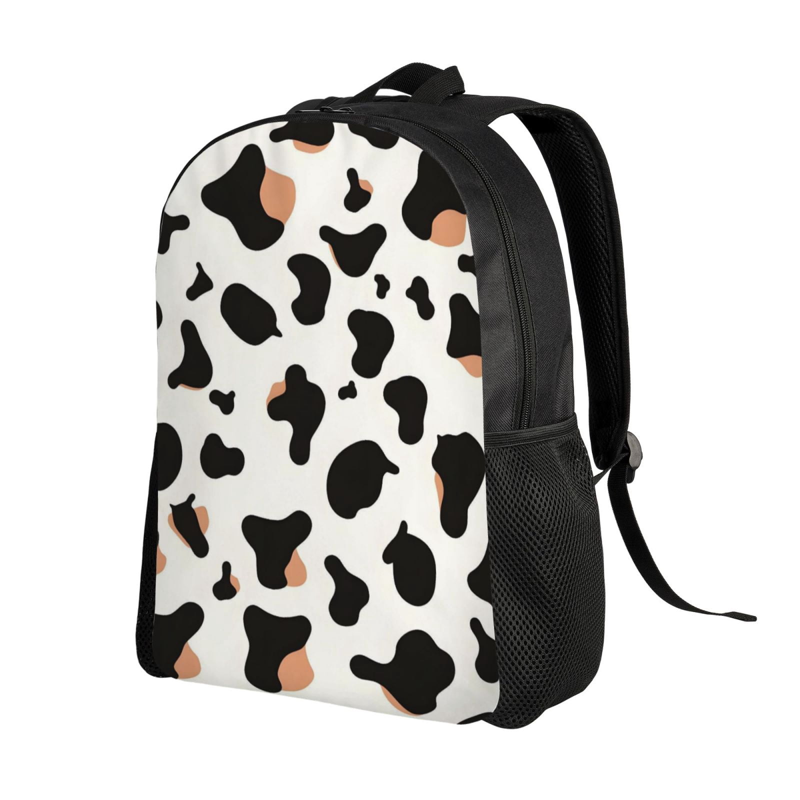 Single Side Full Backpack 16.1×11.8×4.5in Large Capacity Breathable Shoulder Belt Leisure Simple And Strong Bearing Capacity Simple Cow Print Pattern1_1