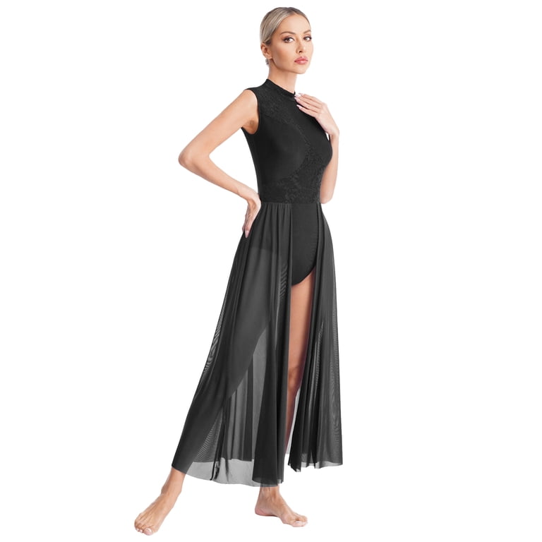black lace dress dance costume Amazon.com: Yhong Women Lace Patchwork Lyrical Dance Costume Irregular  Flowy Skirt Dress Ballet Leotard Dancewear Black Small : Clothing, Shoes &  Jewelry