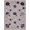Purple, Pattern 9, variant on ODIKA 8'x10' Washable Area Rug Purple Motifs Boho Interlocking Vine Clusters Eggplant Bug Poppy for King Size Bedroom Under Bed, Master Suite, Non-Shedding, Easy Care