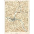 thumbnail image 2 of USGS 19x24 White Modern Wood Framed Museum Art Print Titled - Binghamton New York Quad - USGS 1904, 2 of 4