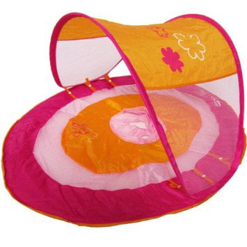 SwimWays 11588-170 Baby Spring Float Sun Canopy Pink Fish for sale online 