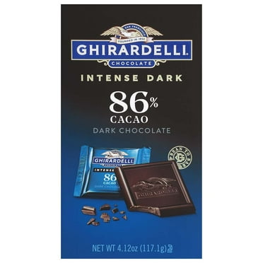 Ghirardelli Intense Dark 86% Cacao Chocolate Squares - 4.12 oz Package May Vary