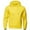Yellow, variant on HAiming Long Sleeve Hooded for Men Solid Drawstring Sweatshirt Trendy Plus Size Casual Basic Pullover Tops with Pocket