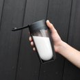thumbnail image 4 of Bouteille d'Eau / Bouteille de Gym - Idéale pour Gym, Régime, Musculation, Sports Extérieurs, Randonnée & Bureau - Noir _801-900ml, 4 of 5