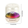 thumbnail image 6 of Oefntac Bluetooth Speaker Bluetooth Speaker Transparent Small Ambient Light Portable USB Mini Night Music RGB Color Bedroom Hifi Wireless Subwoofer, 6 of 9
