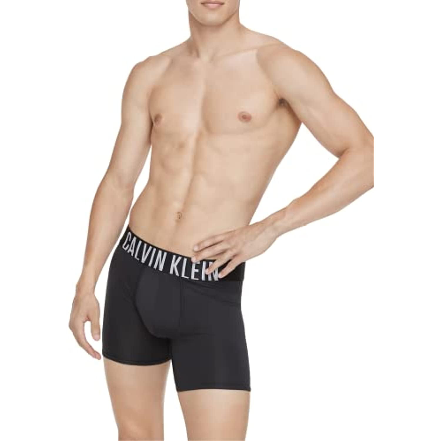 Calvin Klein Men's Intense Power Micro 3-Pack Boxer Brief - Black - XL