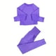 thumbnail image 3 of 2 uds, conjunto de Yoga de sin costuras para mujer, chándal deportivo deportivo, trajes de manga larga, Leggings sin costuras, camisas, pantalo S Salvador  Yoga Sport Suit Mujeres, 3 of 10