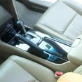 thumbnail image 2 of Black Titanium Middle Console Gear Shift Panel Trim for Honda for Accord 2008-2013, 2 of 4