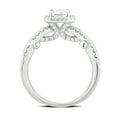 thumbnail image 2 of Arista 2 3/4 Carat T.W. Cubic Zirconia Split Shank Engagement Ring in Sterling Silver, 2 of 3